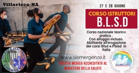 CORSO BLSD ISTRUTTORI 27 e 28 GIUGNO 2025 - Scuola Italiana Emergenze